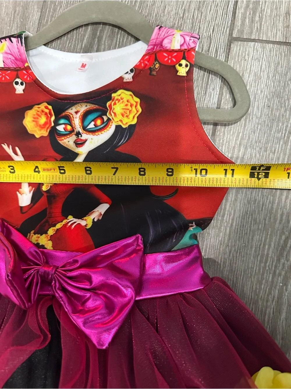 Dia de Muertos Day Of The Dead Costume Size M Disney Pixar Coco  Mama Imelda